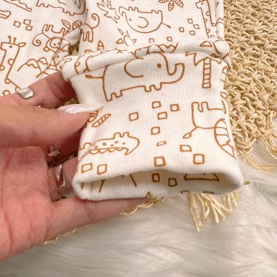 Kit 3 Calças - Floresta, Ferrugem e Safari - Off White e Ferrugem